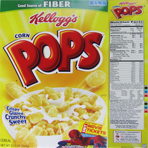 The top 10 breakfast cereals most likely to contain Monsantos GMO corn Kelloggs Corn Pops