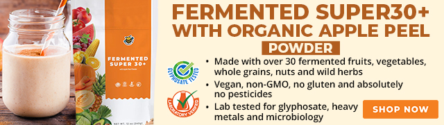Fermented Super30 with Organic Apple Peel Powder