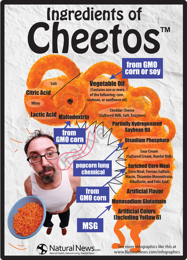Ingredients of Cheetos