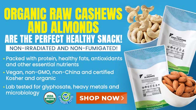 Organic Raw Almonds and Cashews