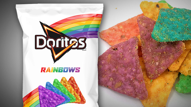 Rainbow Doritos