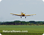 Aerial spraying