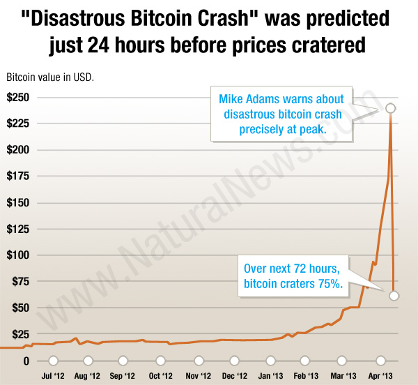 bitcoin will crash one day