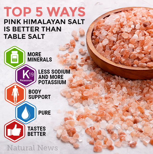Top 5 ways Pink Himalayan Salt is better than table salt