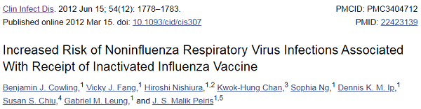 BOMBSHELL: Covid-19 infection rate may be 440% higher among children who received FLU SHOTS Increased-risk-noninfluenza-respiratory-virus-vaccine-authors