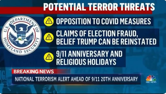 The War on the Unvaccinated Accelerates as Non-Vaccinated now Classified as “Domestic Terrorist”  Potential-terror-threats