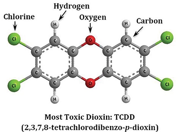 Call for the Total Evacuation of East Palestine Due to Extremely Toxic “Dioxin Fallout” Dioxin-tcdd-molecule-600