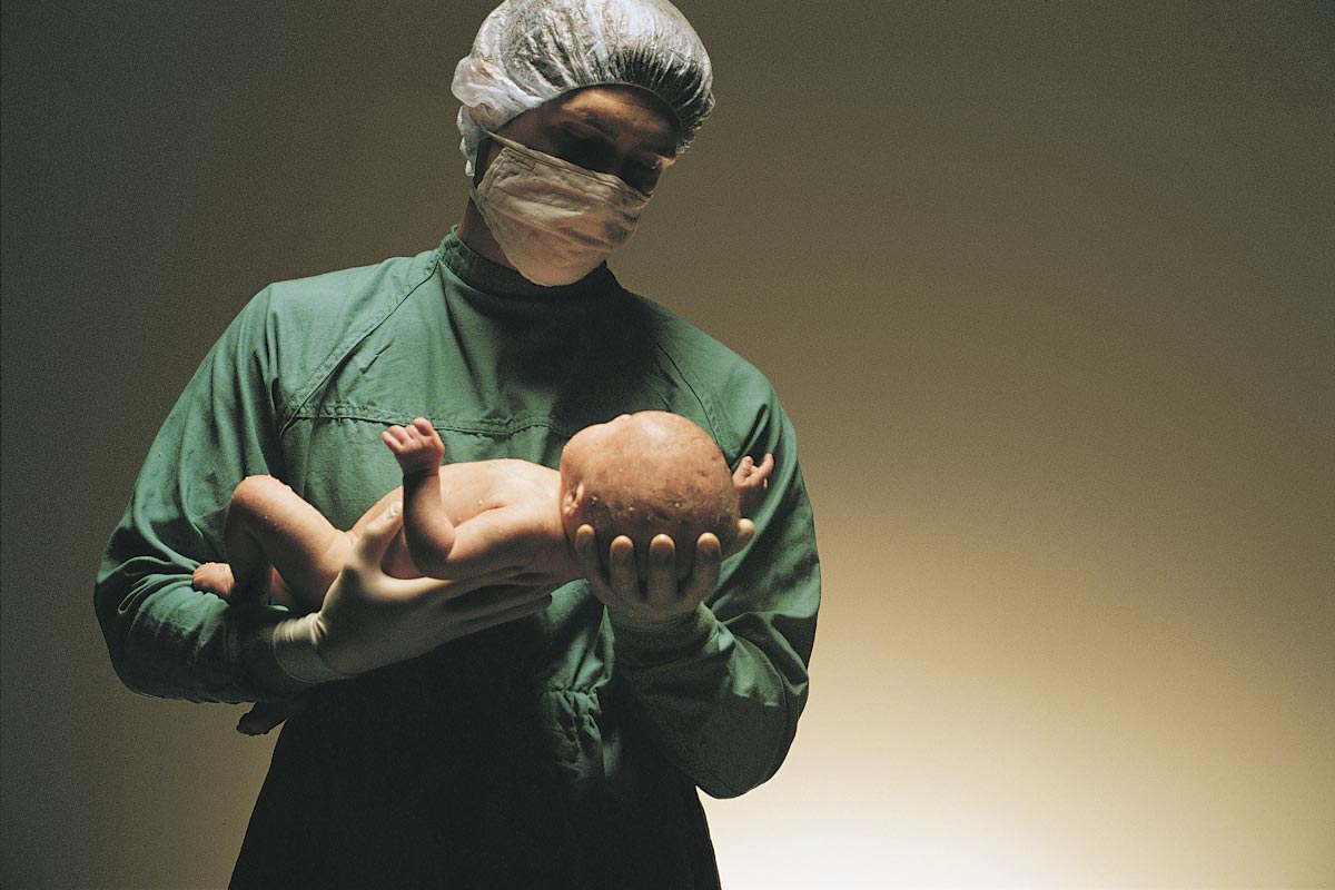 Image: Researchers: An increase in C-sections is causing evolutionary changes in babies… future human survival at risk