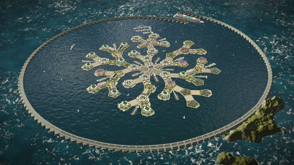 Image: Company reveals ambitious plans to build world’s first floating city in the Pacific Ocean