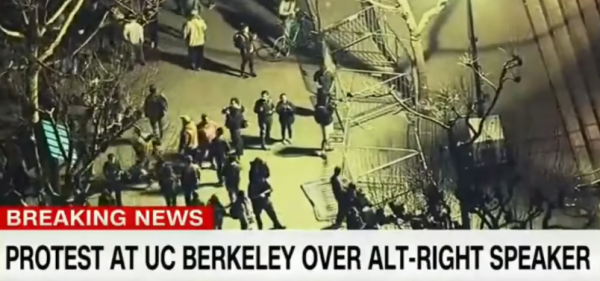 Image: Tyrannical Leftists at UC-Berkeley once again cancel Ann Coulter’s speech – where’s that coward, Gov. Jerry Brown?