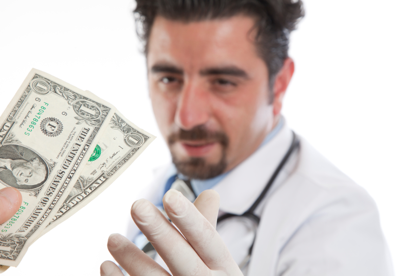 Image: 65% of doctors are getting cash “kickbacks” from big pharma