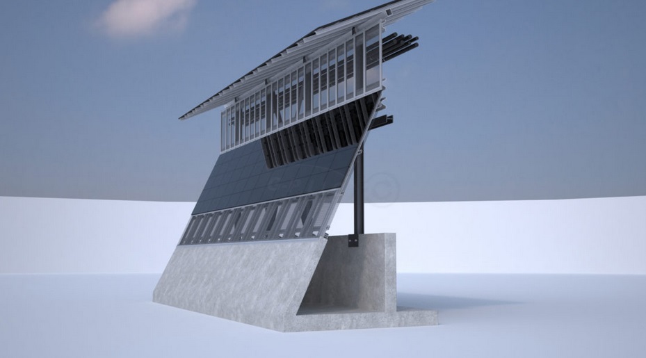 Image: Make America Green Again: Vegas firm proposes solar panel solution to Trump’s border wall