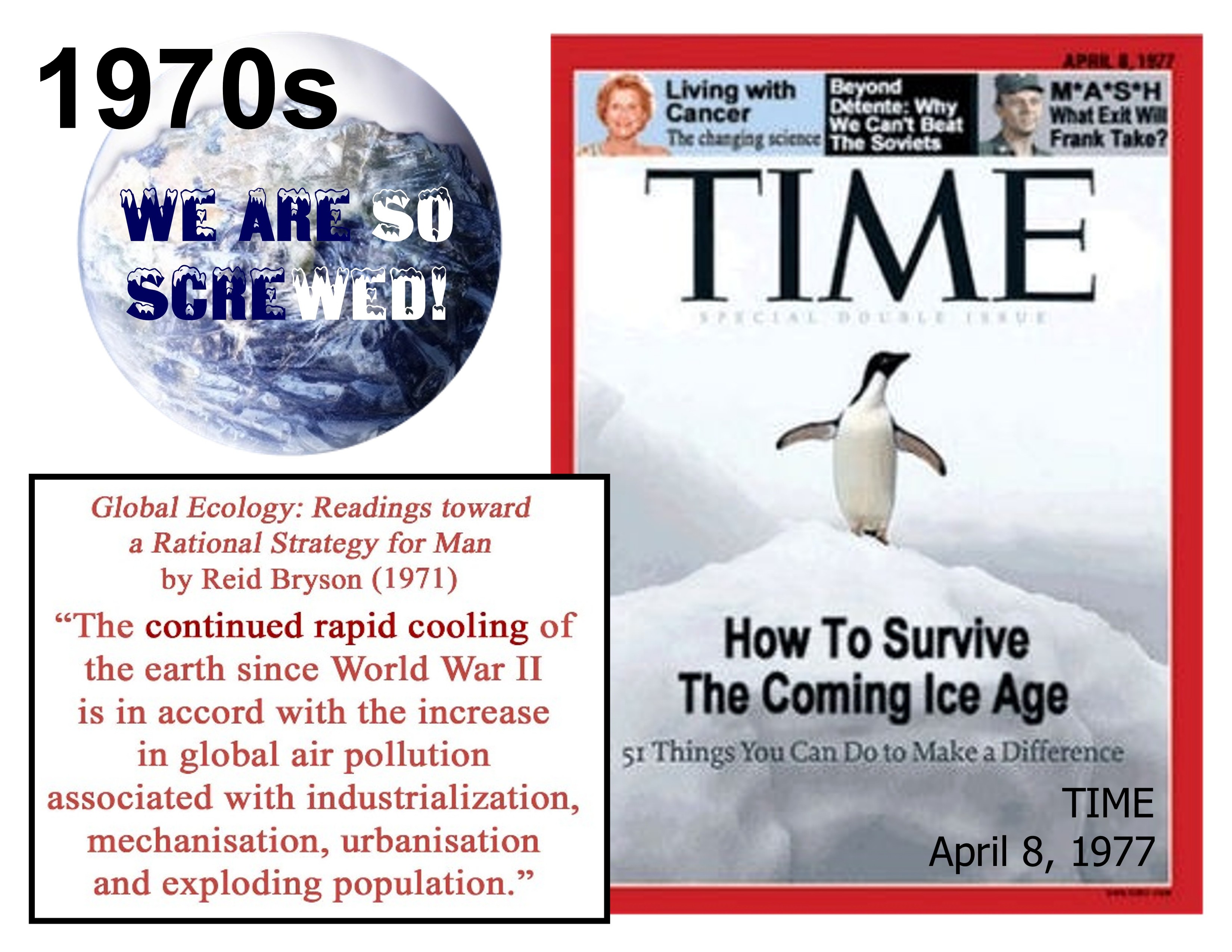 Image: GLOBAL COOLING is coming, and we’re all DOOMED, warned NYT, WashPost, TIME, Cal Tech and the entire MSM throughout the 1970s