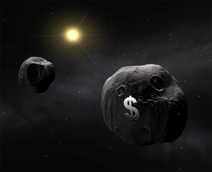 Image: MINING just one large asteroid could COLLAPSE the world economy due to surge of new supply for valuable metals