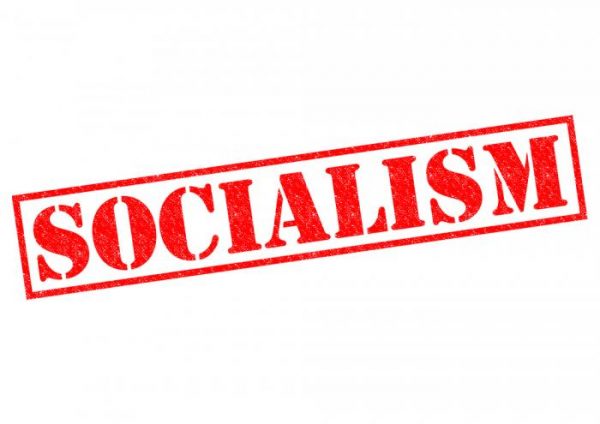 Image: Democrats love socialism because they want to take your stuff and enslave you