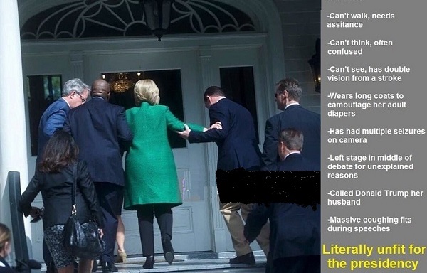 Image: New Brazile book proves Natural News and other independent media were RIGHT about Hillary’s poor health during her campaign