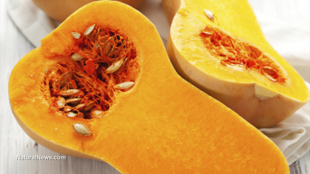 Image: Butternut squash offers an excellent way to increase your vitamin C levels