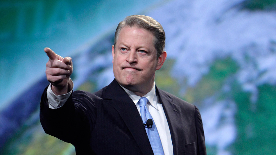 Image: Head of the global climate change cult, Al Gore, says “God” told him to fight global warming