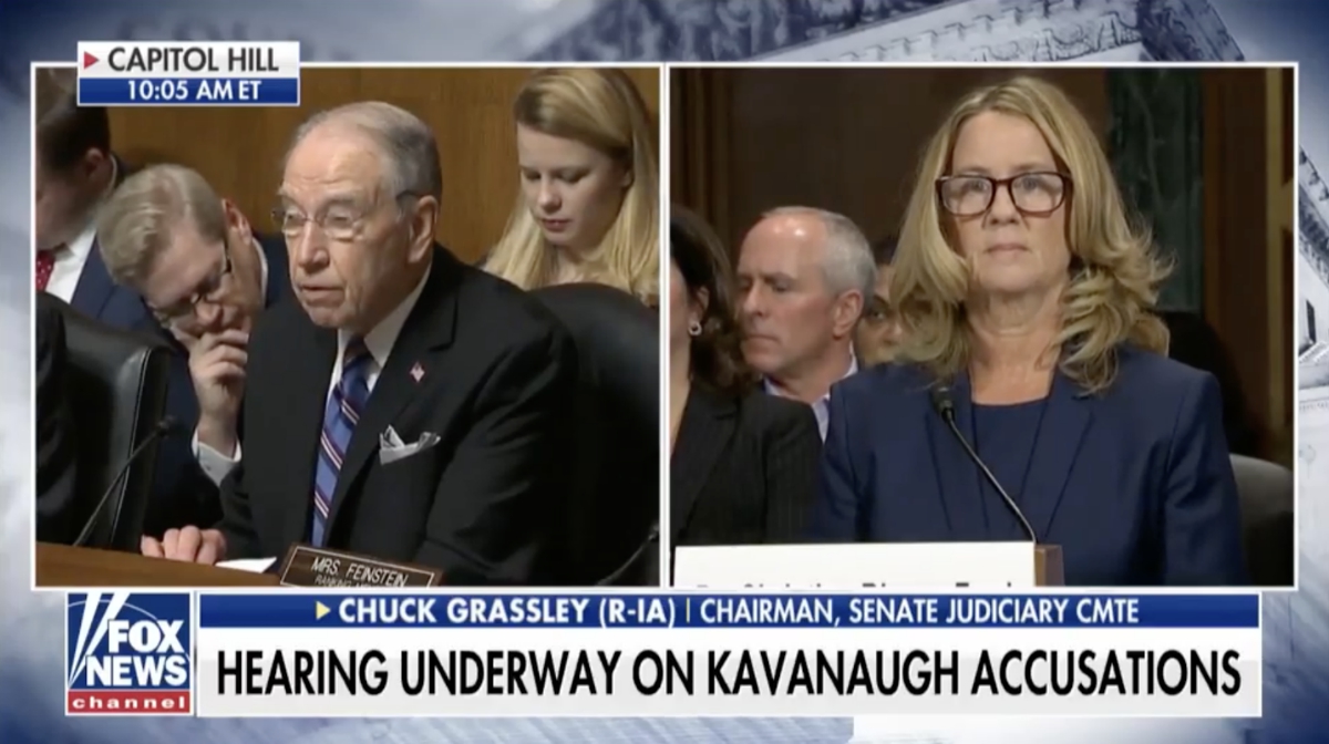Image: Christine Blasey Ford’s story falls apart; dishonest tactics to delay the Kavanaugh confirmation exposed