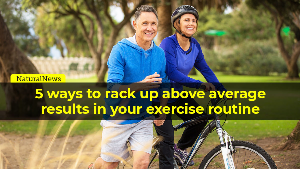 Image: 5 ways to rack up above average results in your exercise routine