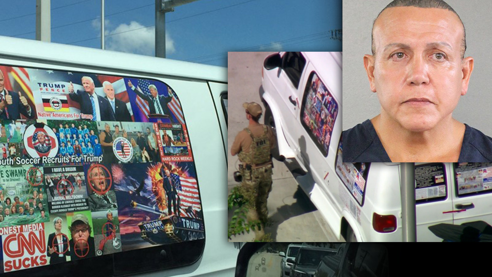 Image: Is “MAGA bomber” Cesar Sayoc a patsy? He first told authorities he never sent fake bombs to Democrats