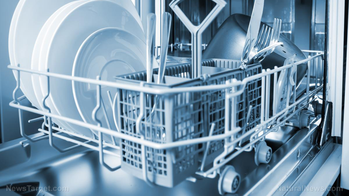 Image: Do you clean your dishwasher? Research reveals deadly bacteria linked to food poisoning and heart infections can build up and contaminate your dishes