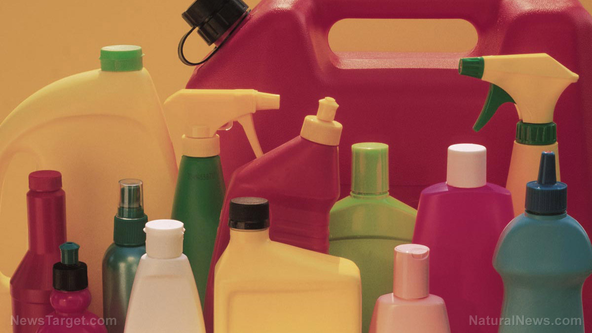 Image: Many cleaning products, especially those billed as “antibacterial,” contain toxic chemicals that cause physical damage