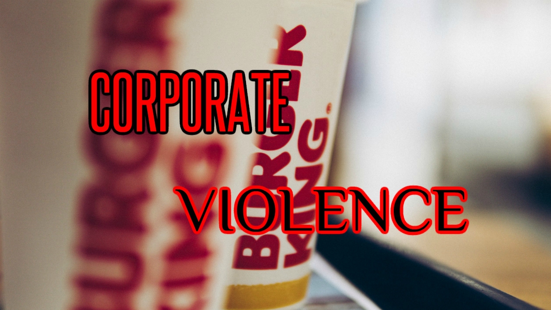 Image: Burger King now endorsing violent food attacks on Nigel Farage, as corporate HATE escalates