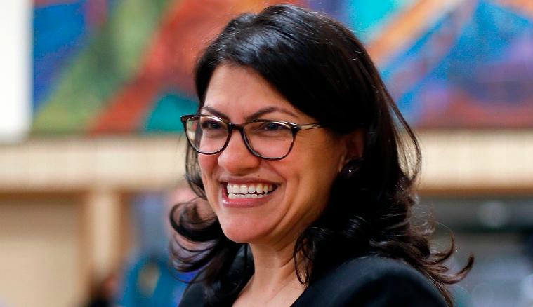 Image: Serial bigot and anti-Semite Rashida Tlaib called out by POTUS Trump after she said she gets a “calming feeling” when talking about the Holocaust
