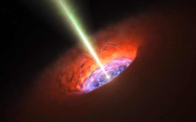 Image: Experts just found 83 MASSIVE black holes at the edge of the universe