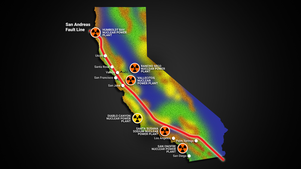 Image: EXCLUSIVE: California’s nuclear power plants built in close proximity to the San Andreas fault, setting up catastrophic “Fukushima” event for the West Coast