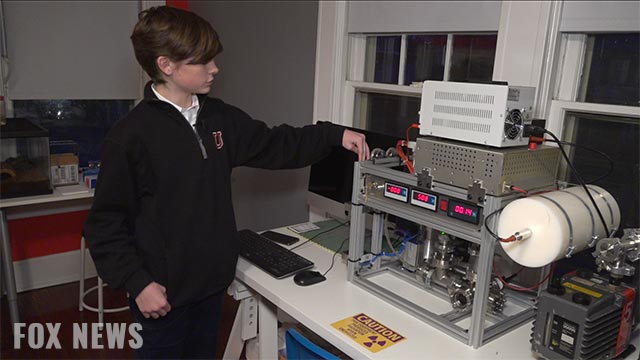 Image: Teenager builds nuclear reactor in his parents’ spare bedroom