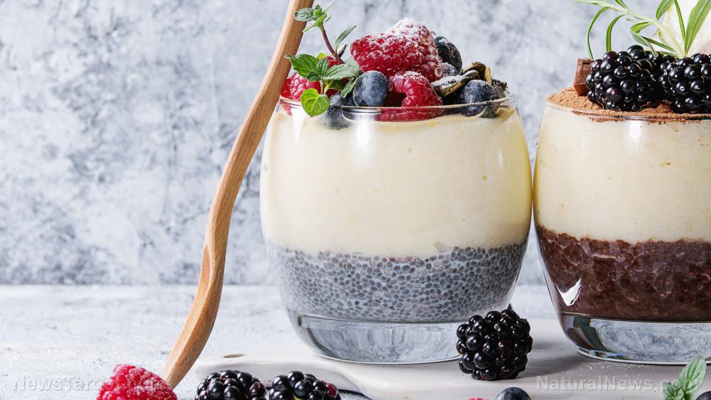 Image: If you make this berry chia pudding, your brain will thank you