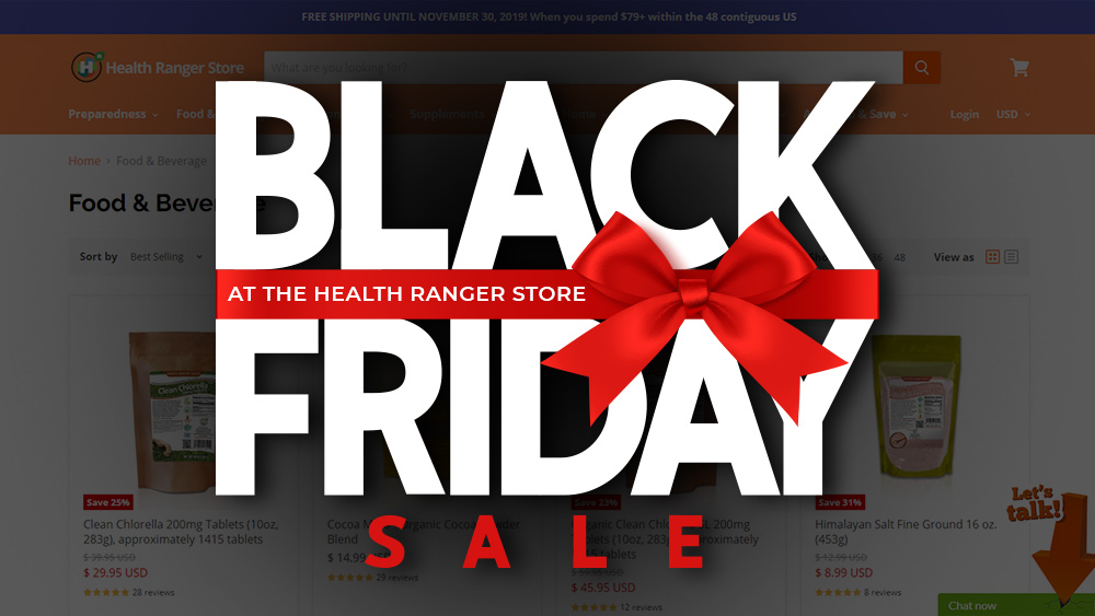 Image: Shop the great deals at the Health Ranger Store this Black Friday and help support these FIVE amazing projects we’re rolling out for health freedom
