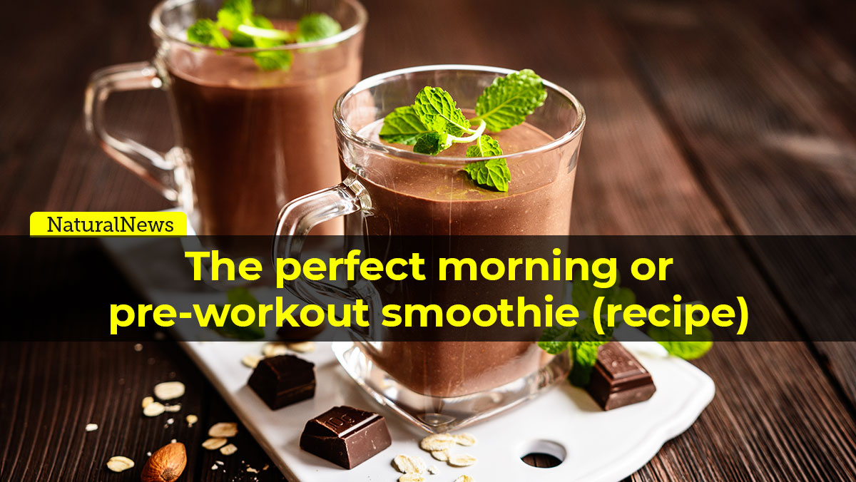 Image: The perfect morning or pre-workout smoothie (recipe)