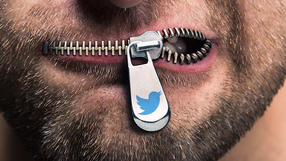 Image: Social media censorship reaches new heights as Twitter permanently bans dissent
