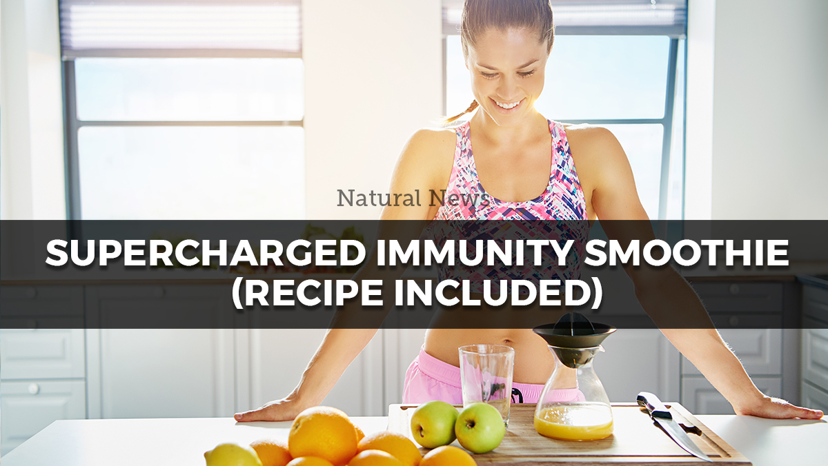 Image: Supercharged Immunity Smoothie (Recipe Included)