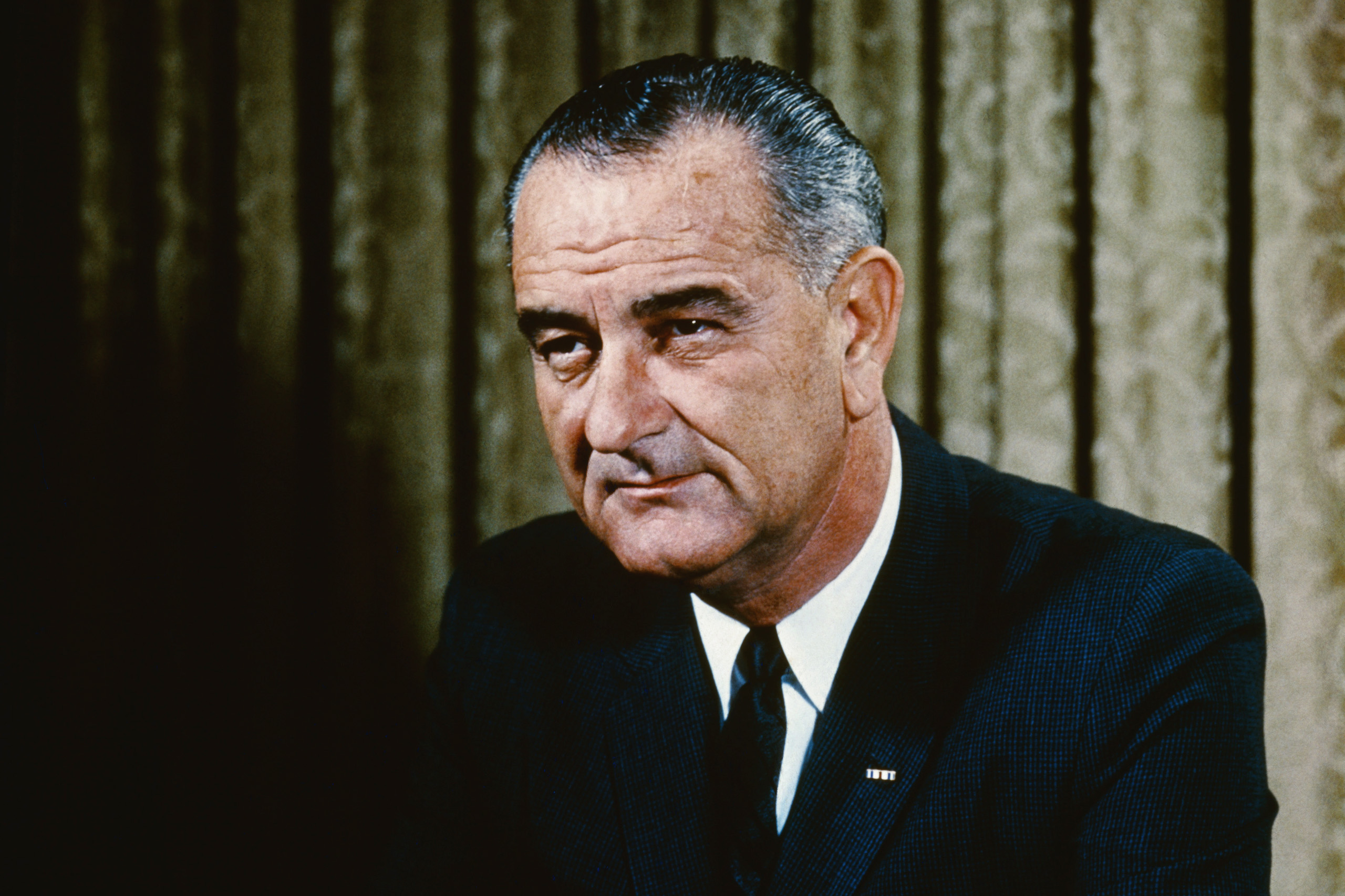 Image: Newly released JFK files reveal Democrat President Lyndon Johnson was a member of the KKK, which was run by Democrats