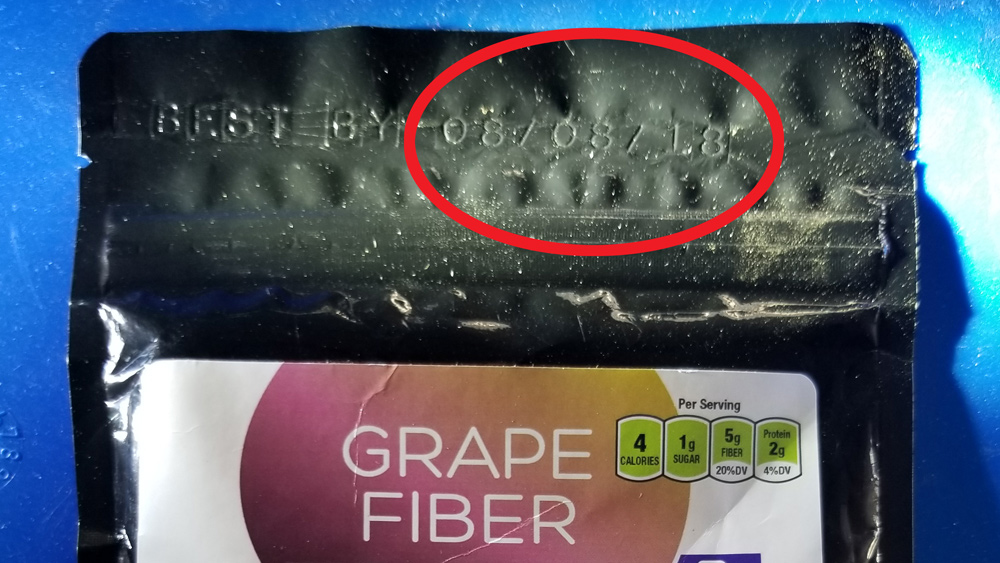 Image: Natural News investigation finds Amazon.com shipping LONG EXPIRED superfoods: “Grape Fiber powder” expired in 2018, shipped as new in 2020