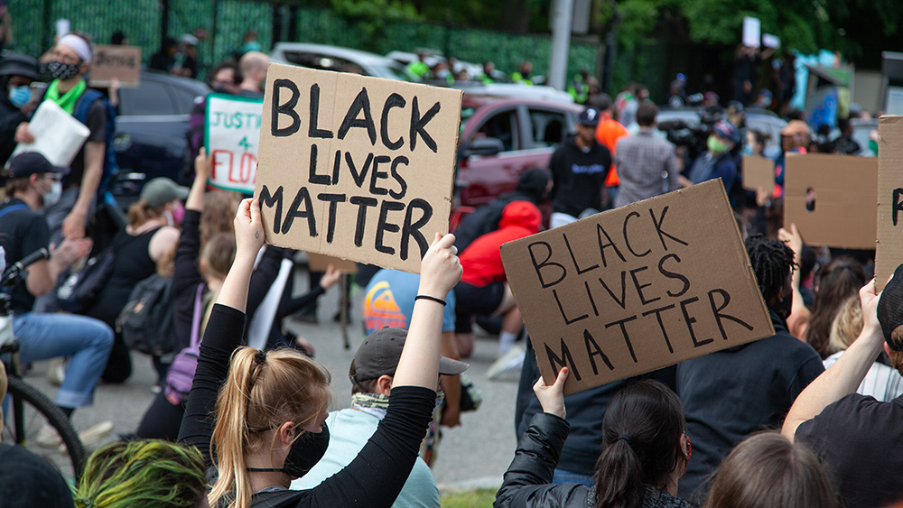 Image: Black Lives Matter is spreading: Number of protests in rural America growing
