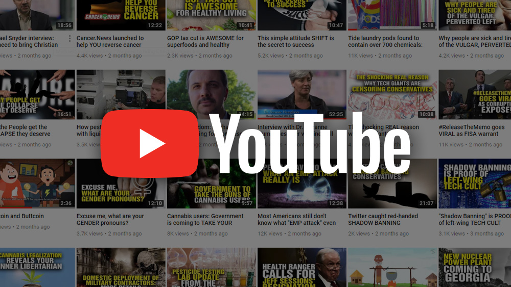 Image: By banning all videos that “interfere” with Joe Biden having a shot at winning the election, YouTube itself is interfering with the election