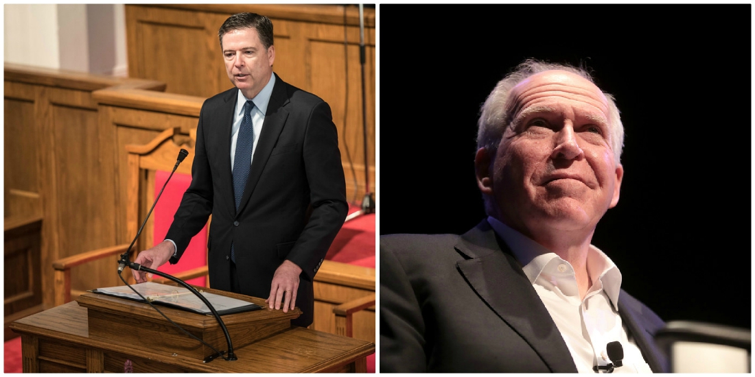 Image: Comey knew! CIA told fired FBI director and Peter Strzok of Hillary plan to hatch the Trump-Russia collusion hoax