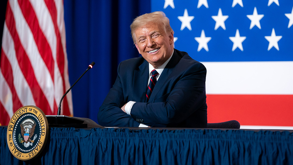 Image: Trump tells Pennsylvania state committee hearing that Dems ‘cheated’ in election and he has evidence to prove it