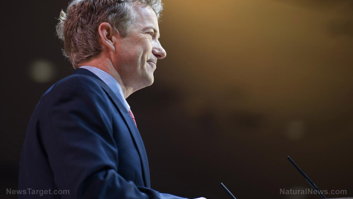 Image: Rand Paul publicly decries election fraud committed against Trump