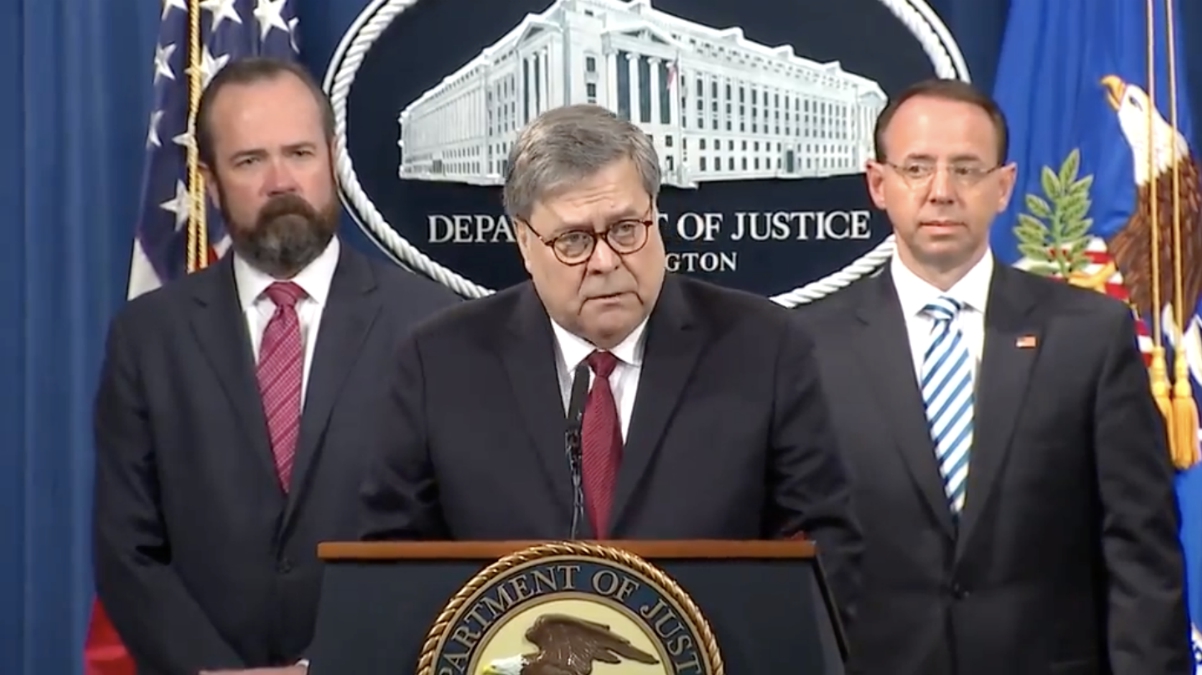 Image: Unreal: AG Barr intervened DIRECTLY to keep Hunter Biden probe secret before the election