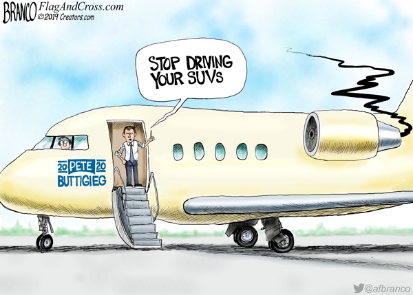 Image: Lunatic left-wing transportation secretary Pete Buttigieg wants to tax Americans for every mile they drive
