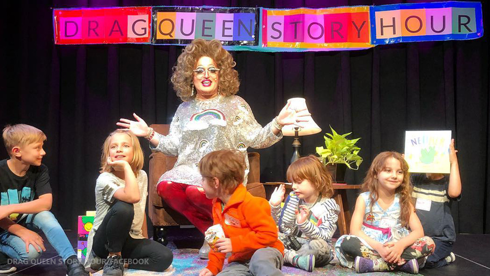Image: Former head of group that sponsors Drag Queen Story Hour arrested on child pornography charges