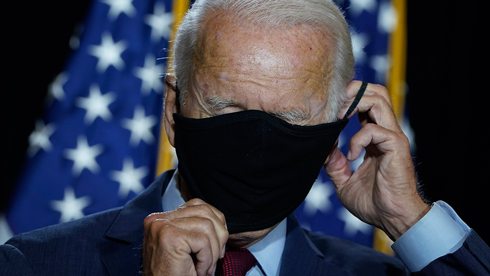 Image: Biden demands endless mask mandates for all Americans even though masks don’t stop coronavirus spread