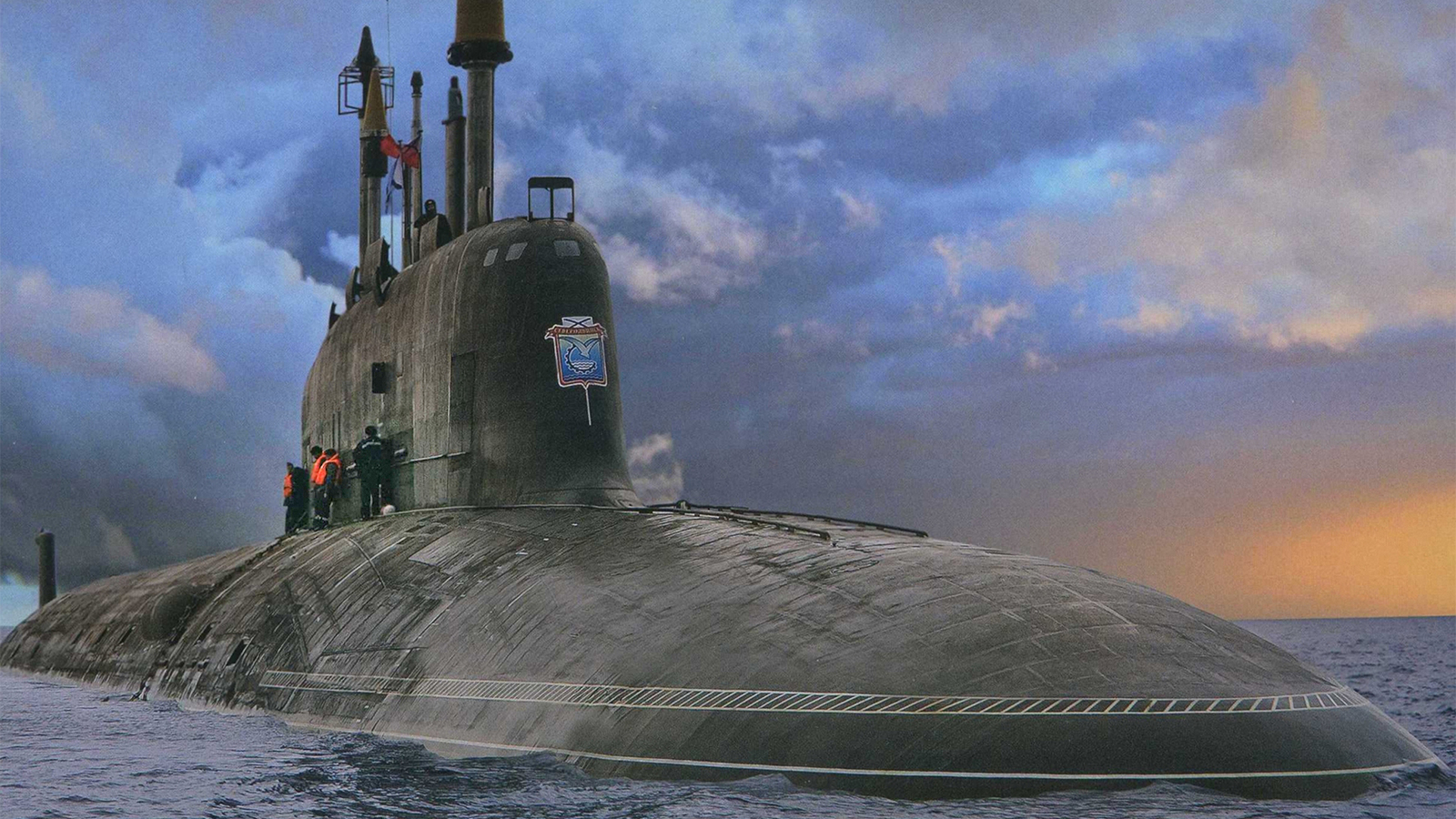 Image: Russian submarine armed with Poseidon nuclear drones to be deployed in the Pacific