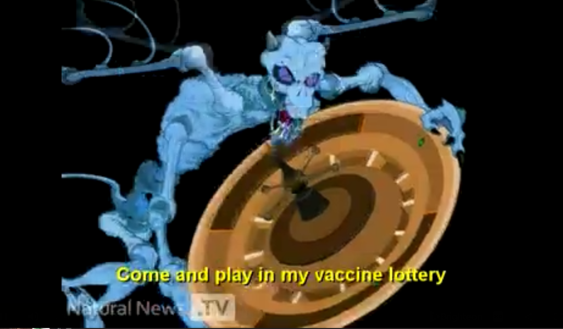 Image: SPOOKY: Health Ranger predicted “vaccine lottery” ten years ago, now Ohio just announced a $1 million vaccine lottery for experimental covid injections